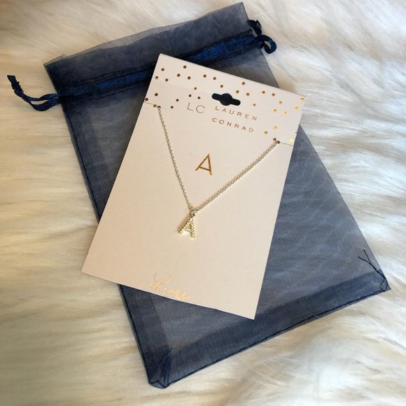 LC Lauren Conrad Jewelry - PRICE FIRM! LC Lauren Conrad Initial "A" Necklace